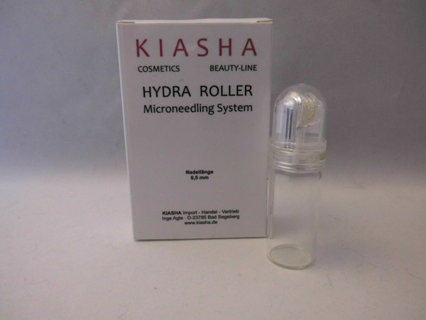 KIASHA Hydra - Roller 64 Nadeln Microneedling mit Füllflasche